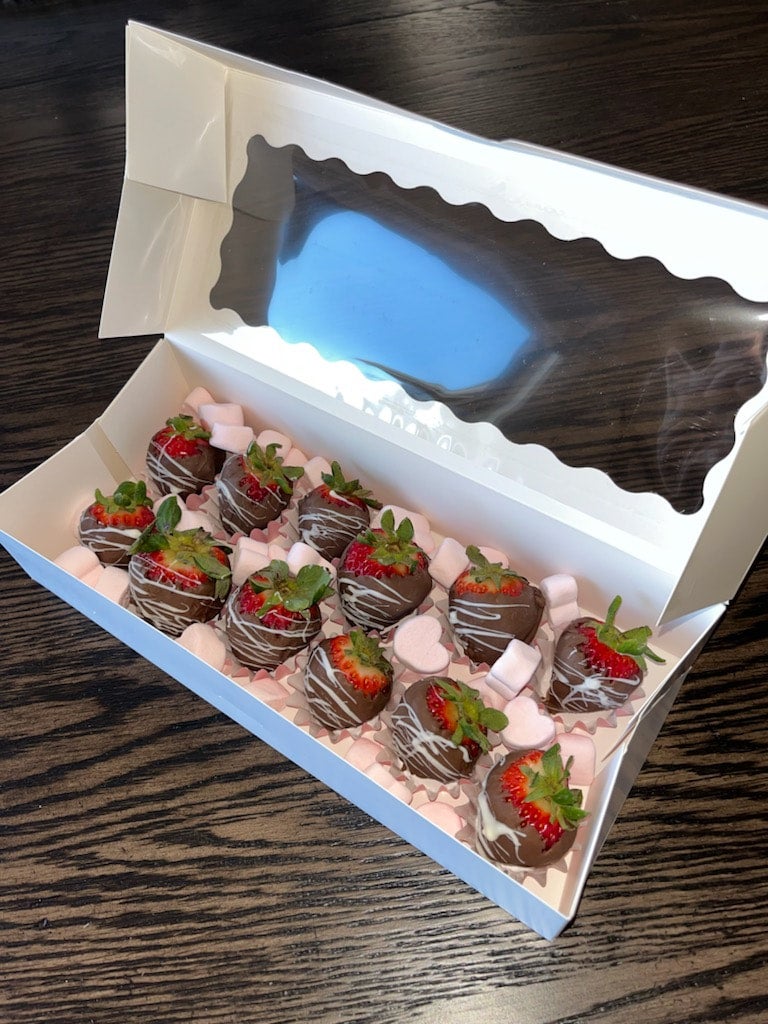 Valentine's Strawberry Box | Grandma’s Candy Kitchen